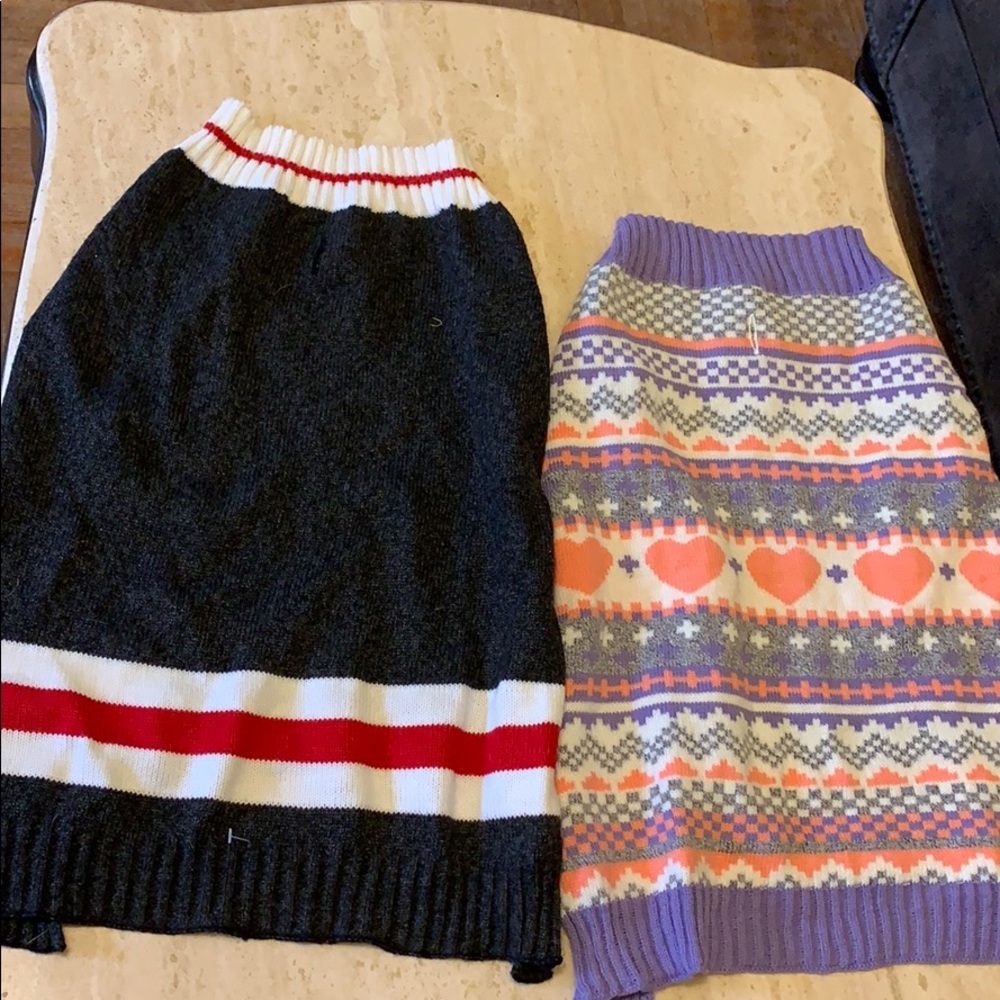 Dog sweater 2pk